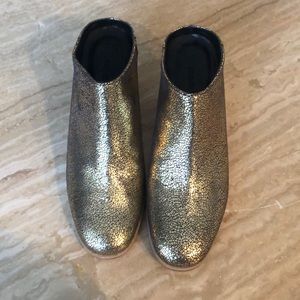 Rachel Comey gold Mars Mules